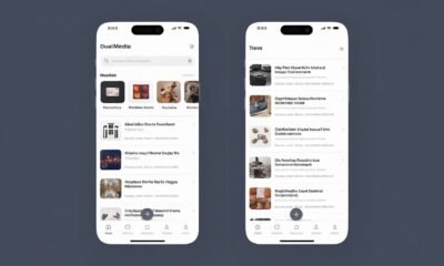 Application Mobile DualMedia