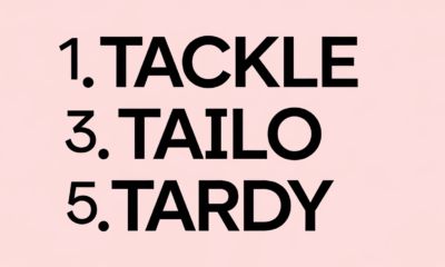 Five Letter Words Starting With TA