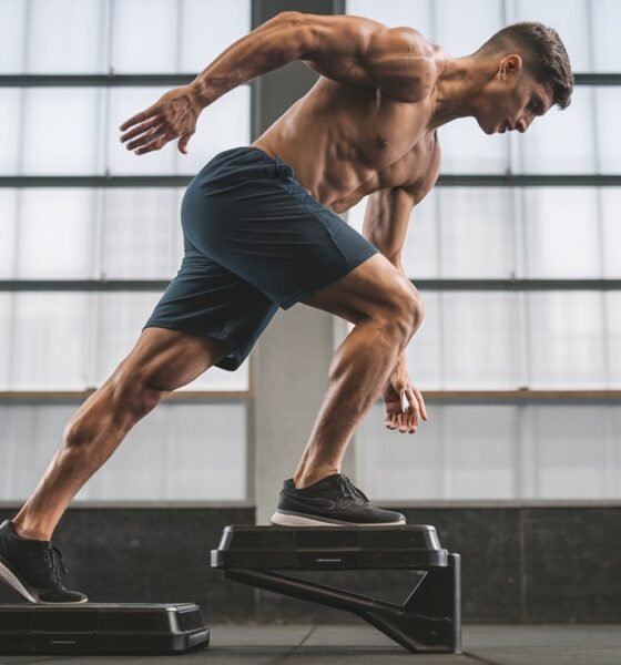 Lateral step ups