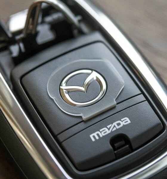 Mazda key fob battery replacement