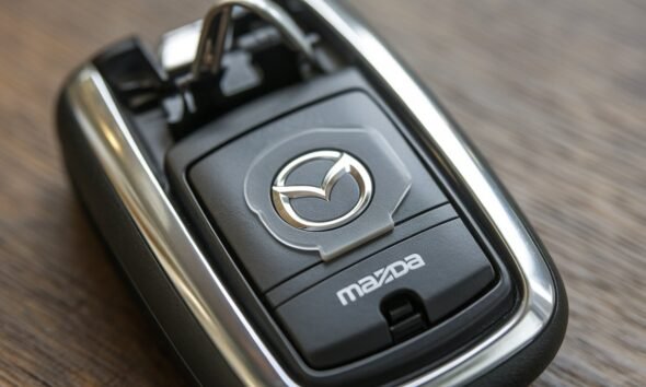 Mazda key fob battery replacement